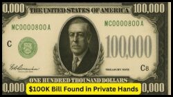 $100,000 Treasury Note From 1934 Was Never Meant for Public โ One Now in Private Hands