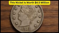 This 1913 Liberty Head Nickel Is Worth $4.5 Million โ Only 5 Exist Worldwide