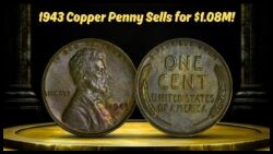 This 1943 Copper Penny Just Auctioned for $1.08 Million – Only a Few Exist!