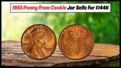 This 1955 Doubled Die Lincoln Penny Found in Cookie Jar Just Sold for $144,000!