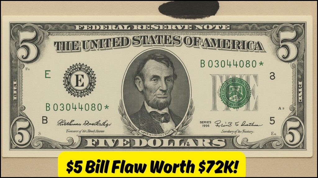 1986 $5 Bill