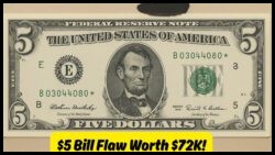 This 1986 $5 Bill Has a Printing Flaw That Made It Worth $72,000 – Here’s How to Spot It