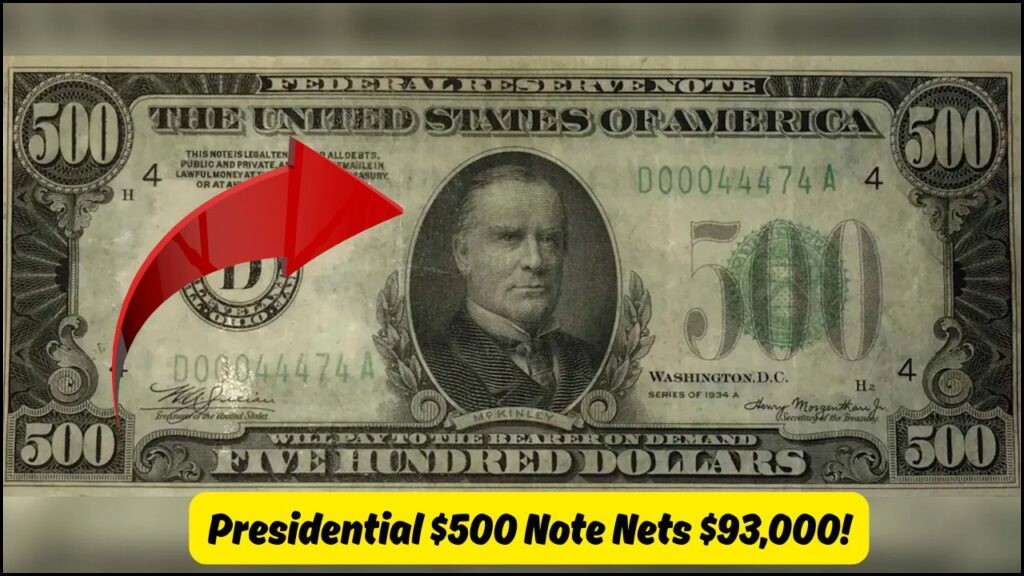 $500 Bill