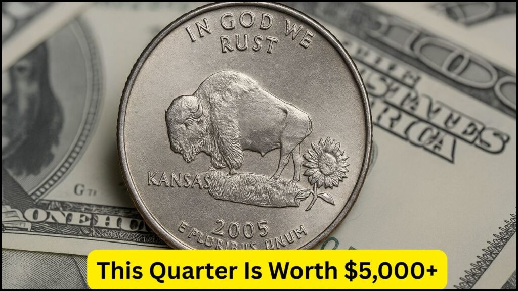Rare 2005 Kansas Quarter
